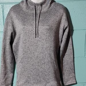 St. John's Bay Heather Gray Knit Top